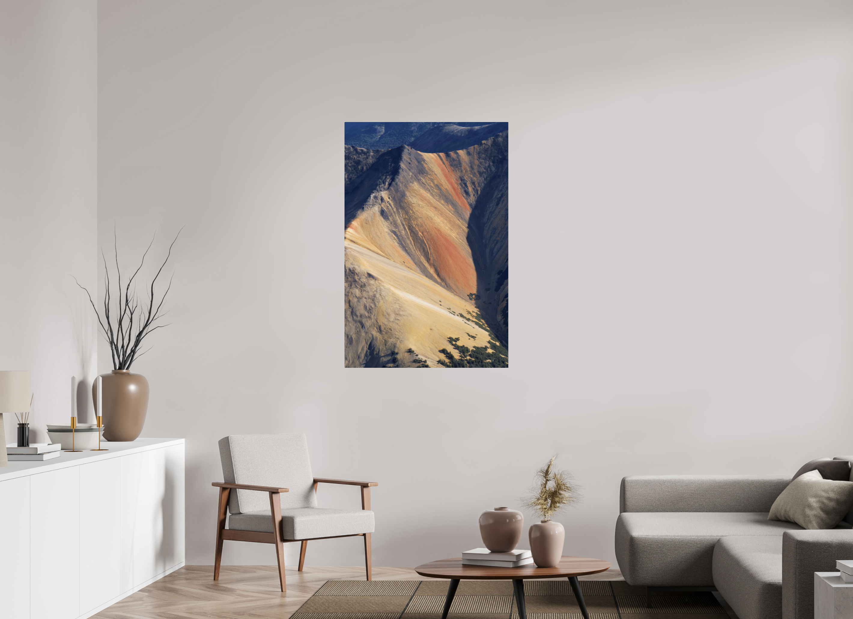 80 x 120 cm, Fuji Crystal Archive with acrylic Rainbow Range, acrylic glass, aerial