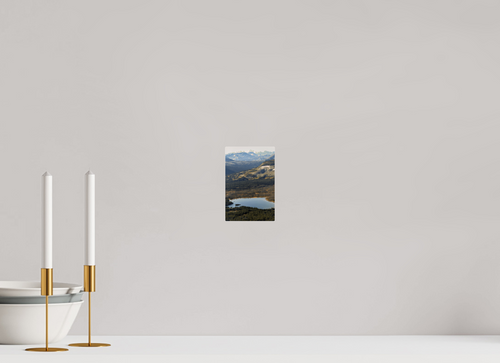 10 x 15 cm, Fuji Crystal Archive with acrylic Charlotte Alplands, acrylic glass, aerial